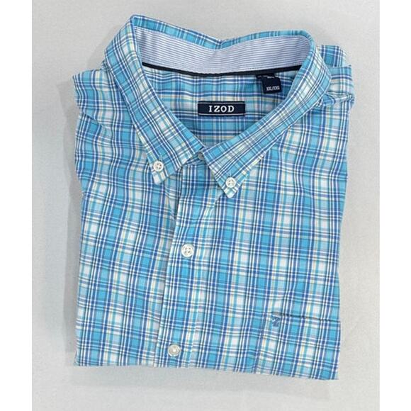 IZOD Men's XXL Button-Down Long Sleeve Shirt - Picture 1 of 9